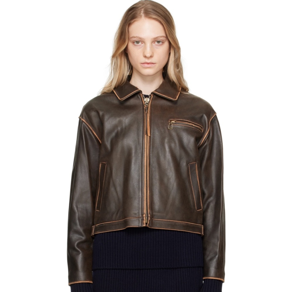 The Open Product leather jacket